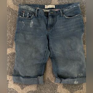 Joe's Jeans Distressed Blue Jean Shorts